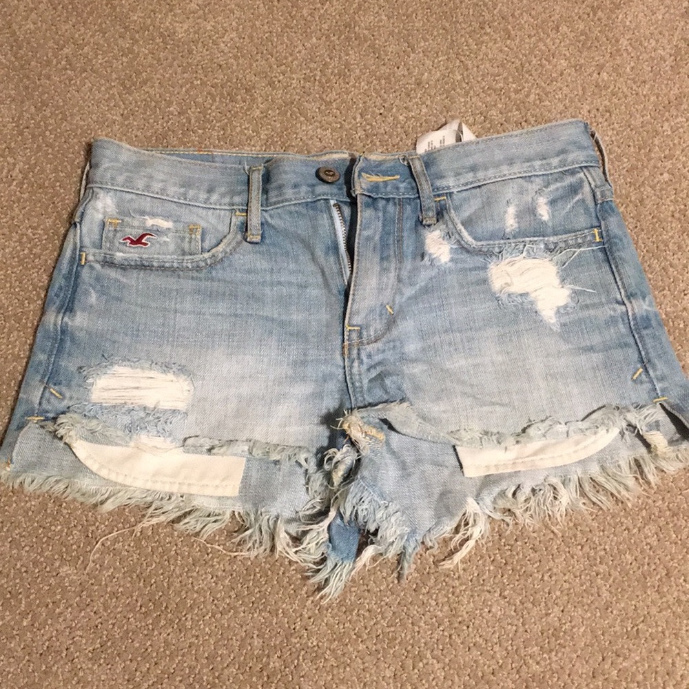 Hollister jean shorts